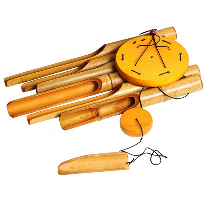 Campanelli a vento in bambù con tono profondo incredibile per la decorazione del giardino 4