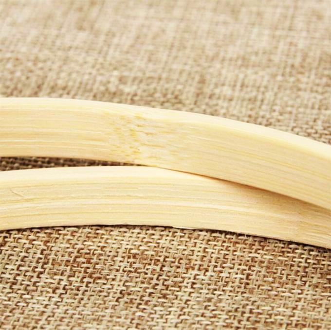 Cornice di ricamo per artigianato in bambù sostenibile 2