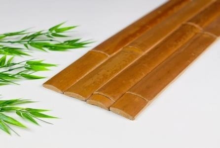 Metà naturale biodegradabile di Pali di dimensione di bambù di bambù delle stecche su misura per la decorazione