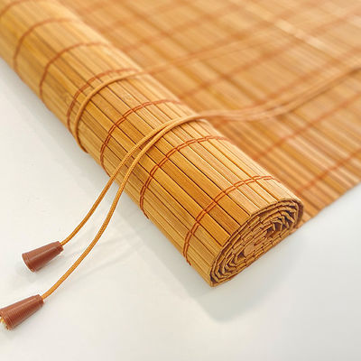 Roman Bamboo Mat Rolling Curtain tessuto ha installato facilmente l'otturatore 180*180cm all'aperto