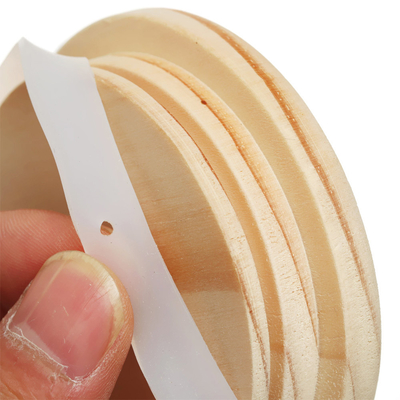 Coperchio di bambù del contenitore di vetro dei coperchi del barattolo della cucina con Straw Silicon Leafproof