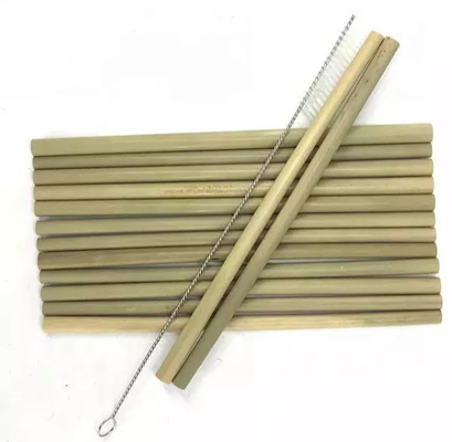 Paglie di bambù eliminabili di calibro secondario biodegradabile 20cm su ordinazione