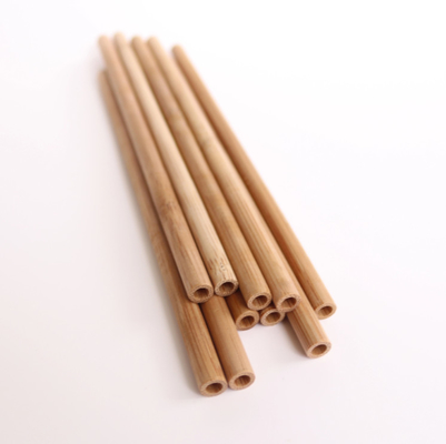 Biodegradabile concimabile delle paglie riutilizzabili di bambù amichevoli di Eco con Straw Cleaner