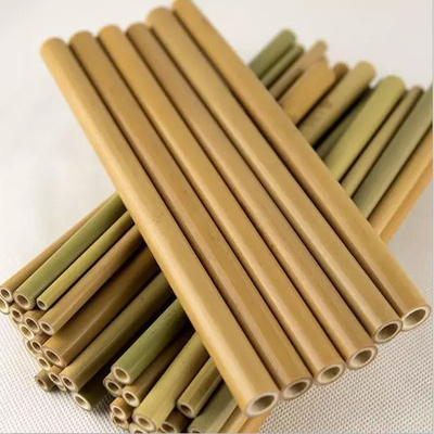 Paglie eliminabili di bambù di 100% 19cm 22cm per uso bevente organico dei bambini