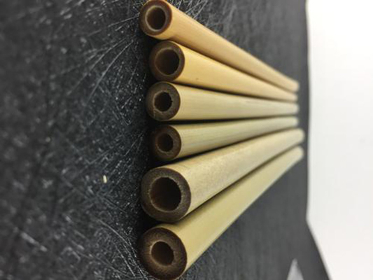 Paglie di bambù eliminabili di calibro secondario biodegradabile 20cm su ordinazione