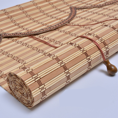 schermi girevoli di bambù Roman Style Curtains di bambù variopinto della natura di 1.8m