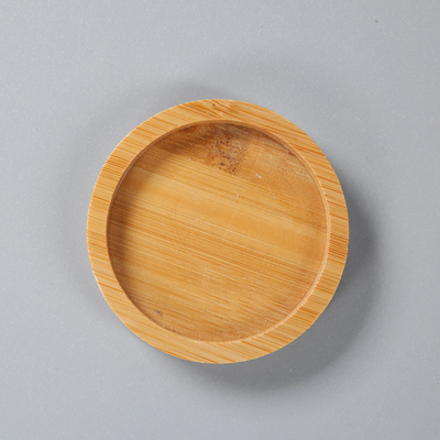 Sottobicchieri di bambù dello spazio in bianco di legno naturale per tovaglietta del graffio della tazza della tazza l'anti