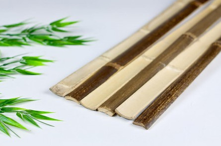 Il bambù di Moso ha spaccato le stecche che di bambù le arti decorative elabora materiale