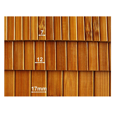Incorniciatura di bambù delle stecche di bambù naturali di Wallcovering per il ristorante domestico