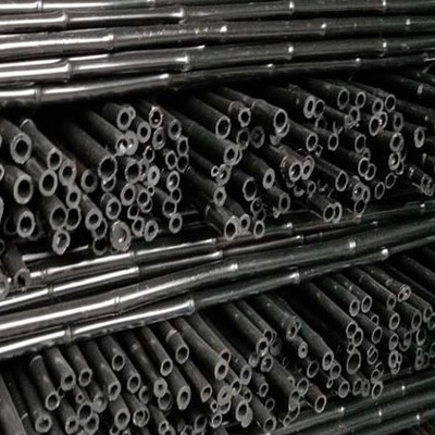 3 piedi di Pali di bambù crudi attacca 595cm di verniciatura neri carbonizzati naturali per la decorazione