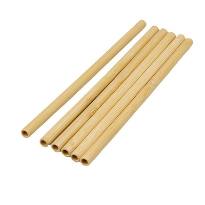 Straw With Customized Laser Label bevente di bambù naturale riutilizzabile registra biodegradabile