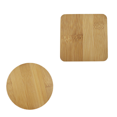 pianta di bambù Tray Anti Scratch Table Mat di 9cm all'interno per i vasi succulenti della pianta