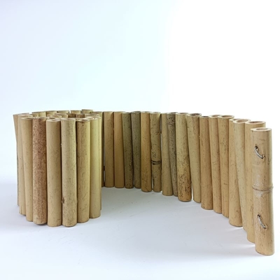 20x100cm Cane Bamboo Edging Border Fence per il piccolo balcone del giardino decorativo