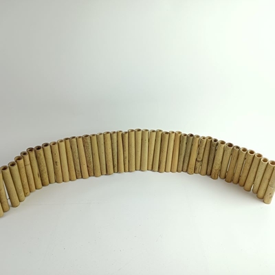 20x100cm Cane Bamboo Edging Border Fence per il piccolo balcone del giardino decorativo