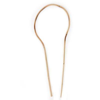Il bambù di materia prima di 100% picchetta 6m i cerchi di forma che di U Handcrafted il fiore di sostegno del traliccio