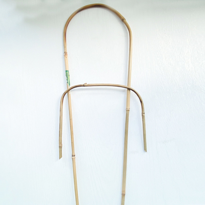 Il bambù di materia prima di 100% picchetta 6m i cerchi di forma che di U Handcrafted il fiore di sostegno del traliccio