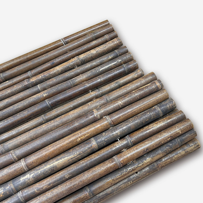 Recinto di bambù dipinto materiale di bambù naturale Privacy Garden Border di Panels Rolled Bamboo del recinto
