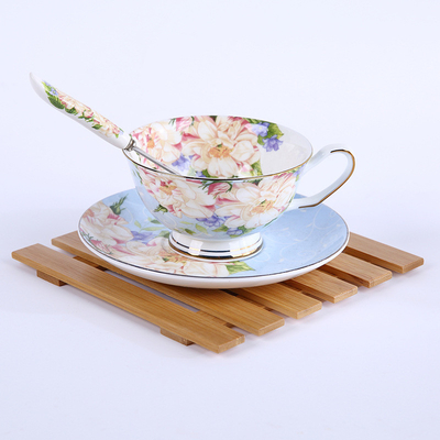 Sottobicchiere naturale del whiskey di Tray Bamboo Wood Mat Dressed del caffè per la bevanda