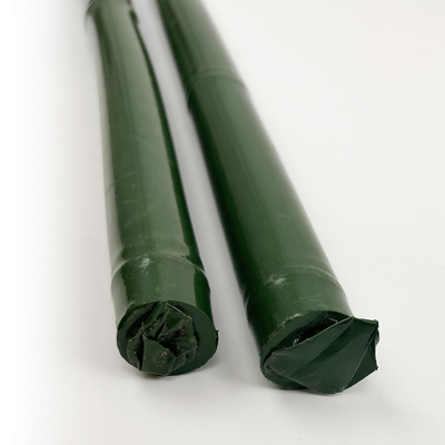 20cm hanno dipinto la decorazione verde di Rohi dei pali di bambù crudi di Pali
