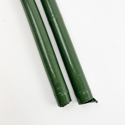 20cm hanno dipinto la decorazione verde di Rohi dei pali di bambù crudi di Pali