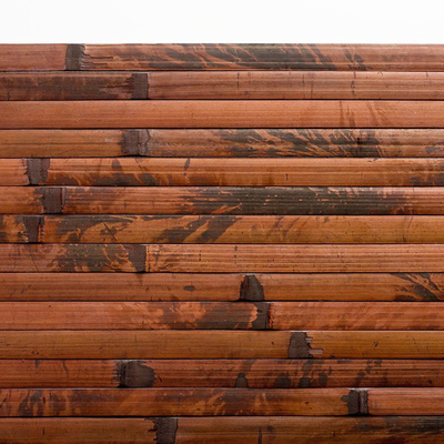 Le arti decorative naturali elabora le stecche di bambù materiali per la mobilia della struttura