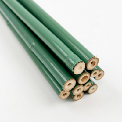 Colore di verniciatura nero carbonizzato naturale 3 piedi di bastoni di bambù per la decorazione