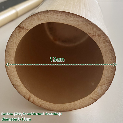 Diametro crudo naturale di Pali 2cm 3cm 4cm 5cm 6cm 8cm 10cm del bambù di Moso