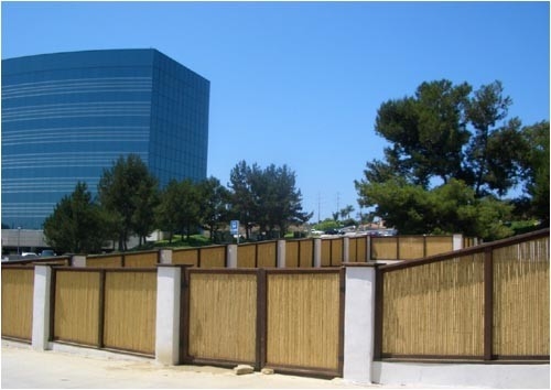 Serra del recinto di Screen Fencing For del giardino di bambù decorativo affumicato della scuola materna