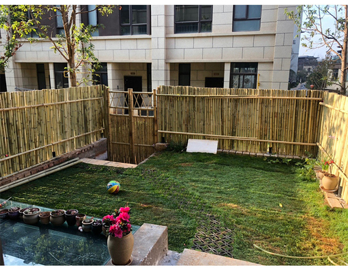 Serra del recinto di Screen Fencing For del giardino di bambù decorativo affumicato della scuola materna
