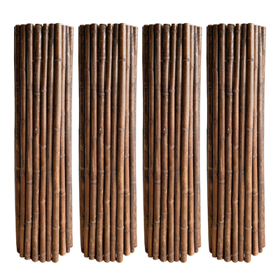 rotolo di bambù di 150x180cm che recinta il recinto di bambù decorativo del cortile del balcone del traliccio