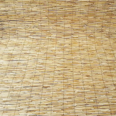 Rullo a lamella laminato decorativo leggero dei pannelli naturali amichevoli del recinto a lamella per l'iarda