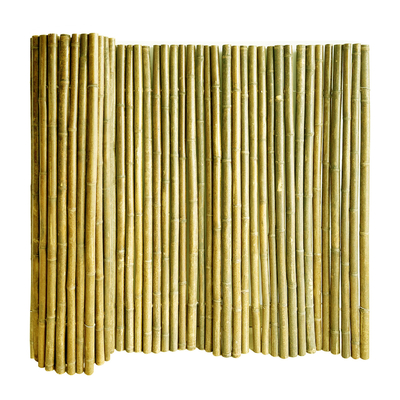 Colore naturale di Bamboo Roller Paneling del giardino della scuola materna del recinto durevole domestico del giardino