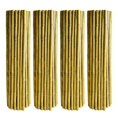 Colore naturale di Bamboo Roller Paneling del giardino della scuola materna del recinto durevole domestico del giardino