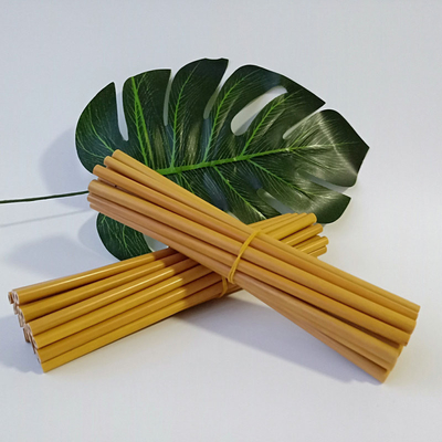Paglie eliminabili di bambù di 100% 19cm 22cm per uso bevente organico dei bambini