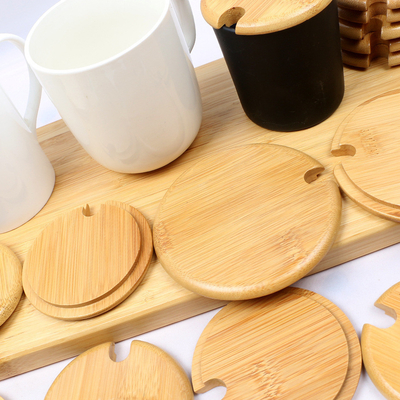 Lo stoccaggio di legno su ordinazione dei biscotti dei cereali dei coperchi di Mildewproof stona l'uso domestico della cucina