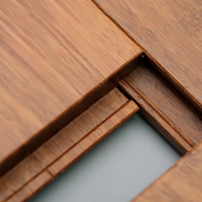 pavimentazione di legno naturale della pavimentazione di bambù solida di superficie liscia di 15mm