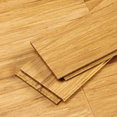 pavimentazione di legno naturale della pavimentazione di bambù solida di superficie liscia di 15mm
