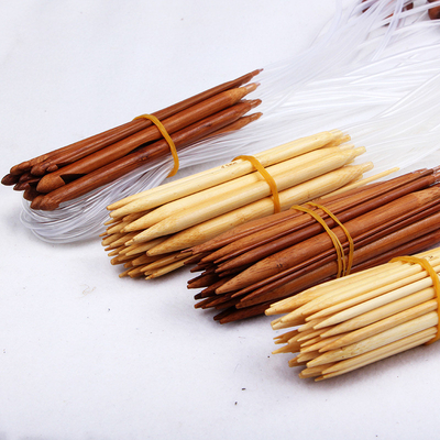 ferro da maglia di bambù degli uncinetti di legno fatti a mano durevoli di 3.5mm