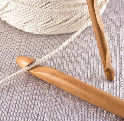 8 pezzi uncinetti di bambù di legno di 2.75mm - di 1mm hanno messo i ferri da maglia Handcrafted