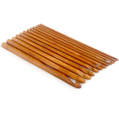 8 pezzi uncinetti di bambù di legno di 2.75mm - di 1mm hanno messo i ferri da maglia Handcrafted