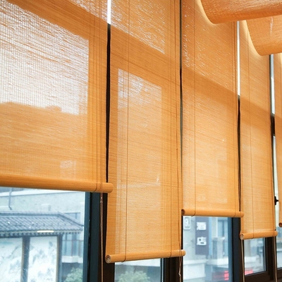 1.8m Bambù Roller Blinds Decorazione Casa Finestra Bambù Roll Up Persiane Romane