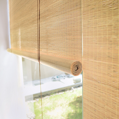 il bambù della natura di 1.8m rotola sull'ombra per Windows Roman Curtains Light Filtering variopinto