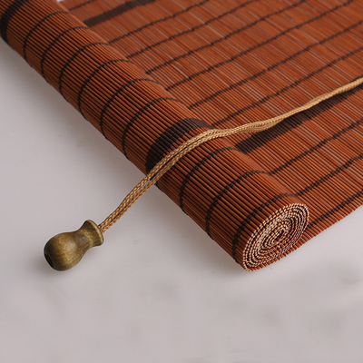 Roman Bamboo Mat Rolling Curtain tessuto ha installato facilmente l'otturatore 180*180cm all'aperto