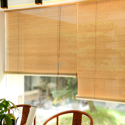 Roman Bamboo Mat Rolling Curtain tessuto ha installato facilmente l'otturatore 180*180cm all'aperto