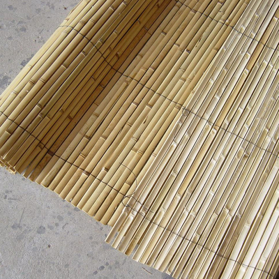 Fabbrica di recinzione di bambù Slate materiali naturali giardino solido privacy di bambù Slate