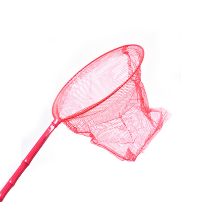 Rete di farfalla multi colore Decorativa Bambini Giocattolo Bambù Maniglia Insetto Rete da pesca Per Bambini