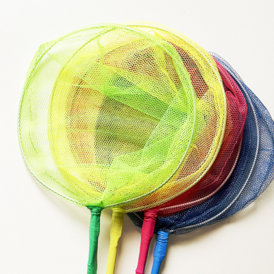 Rete di farfalla multi colore Decorativa Bambini Giocattolo Bambù Maniglia Insetto Rete da pesca Per Bambini