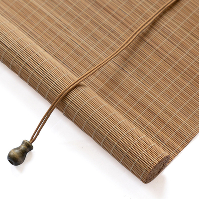 Giubbotti in bambù per finestre filtro della luce Giubbotti per finestre in legno Giubbotti a rulli in bambù per interni
