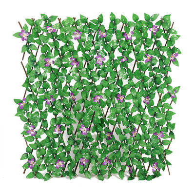 Eleva la tua privacy all'aperto con il pannello di recinzione in salice artificiale che combina bellezza e durata