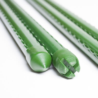 Colpi di metallo rivestiti di plastica Colpi di giardino verde per impianti di supporto per impianti di arrampicata